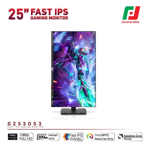  MÀN HÌNH VSP GAMING G2530S3 (25INCH/ FAST IPS/ FHD/ 300HZ/ 1MS/ FREESYNC/ ADAPTIVE-SYNC) 