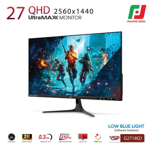  MÀN HÌNH VSP G2718Q1 (27 INCH| 2K| IPS| 210HZ) 