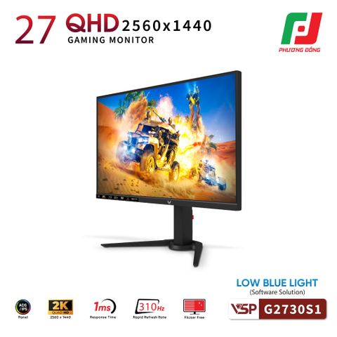  MÀN HIFH VSP G2730QS1 (27 INCH| 2K| IPS| ELED| 1.07 TỶ MÀU| 310HZ| 1MS) 