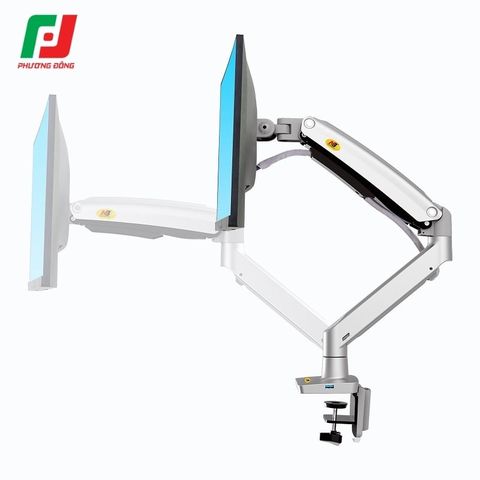  Giá Treo Màn Hình North Bayou NB G70 – Hỗ trợ 22-35 inch, Tải trọng 3-12kg, Xoay 360° 