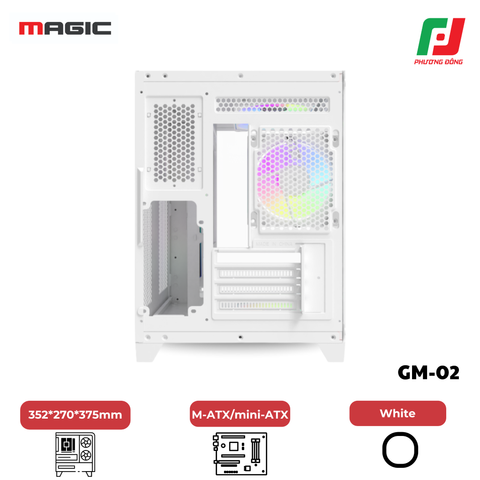  CASE MAGIC GM-02 CURVED (M-ATX) 