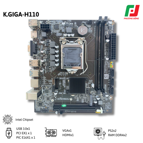  MAINBOARD K.GIGA H110 (OE) LLA1151 