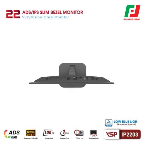  MÀN HÌNH PHẲNG VSP IP2203 (21.5 INCH/ ADS/IPS/ FHD/ 100HZ/ 1MS) 