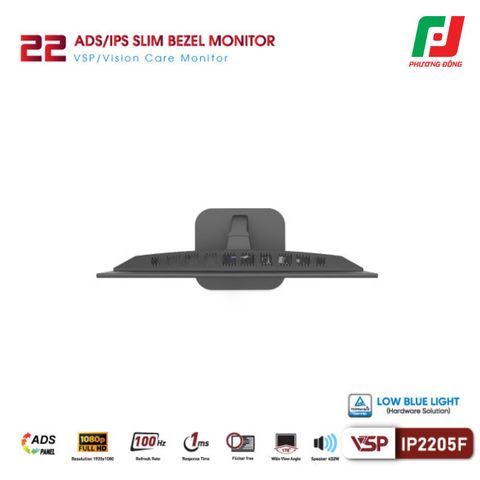  MÀN HÌNH PHẲNG VSP IP2205F (21.45 INCH/ ADS/IPS/ FHD/ 100HZ/ 1MS) 