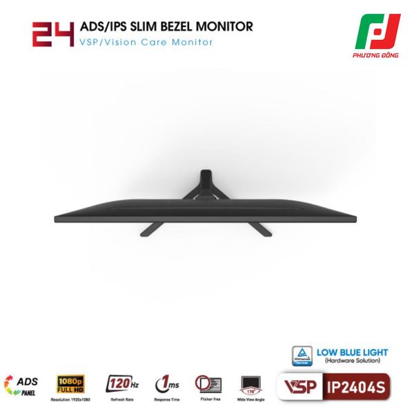  MÀN HÌNH PHẲNG IP2404S (23.8INCH/ ADS/IPS/ FHD/ 120HZ/ 1MS) 
