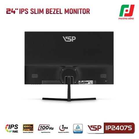  MÀN HÌNH VSP IP2407S (24INCH/IPS/FHD/100HZ/1MS/FREESYNC) 