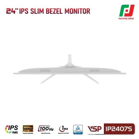  MÀN HÌNH VSP IP2407S (24INCH/IPS/FHD/100HZ/1MS/FREESYNC) 