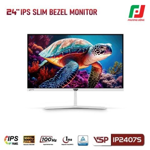  MÀN HÌNH VSP IP2407S (24INCH/IPS/FHD/100HZ/1MS/FREESYNC) 