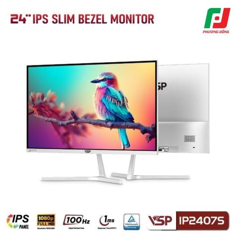  MÀN HÌNH VSP IP2407S (24INCH/IPS/FHD/100HZ/1MS/FREESYNC) 