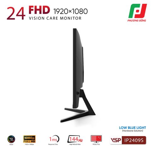  MÀN HÌNH VSP IP2409S (23.8INCH/ 144HZ/ IPS/ FHD/ 1MS) 