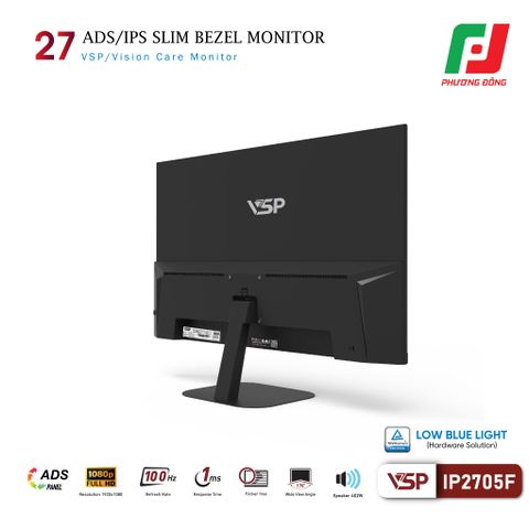  MÀN HÌNH VĂN PHÒNG VSP IP2705F (27INCH/IPS/FHD/100HZ/1MS) 