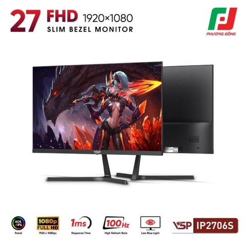  MÀN HÌNH VSP IP2706S 27 INCH IPS 100HZ - 1MS 