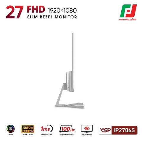  MÀN HÌNH VSP IP2706S 27 INCH IPS 100HZ - 1MS 