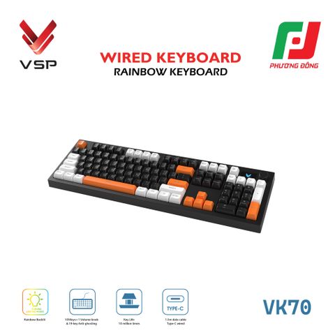  BÀN PHÍM VSP VK70 