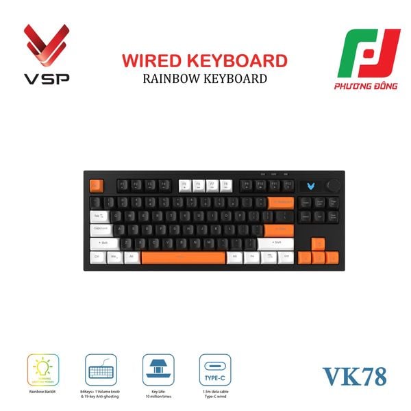  BÀN PHÍM VSP VK78 