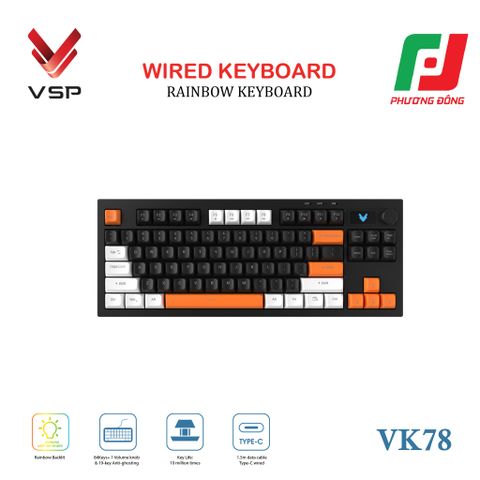  BÀN PHÍM VSP VK78 