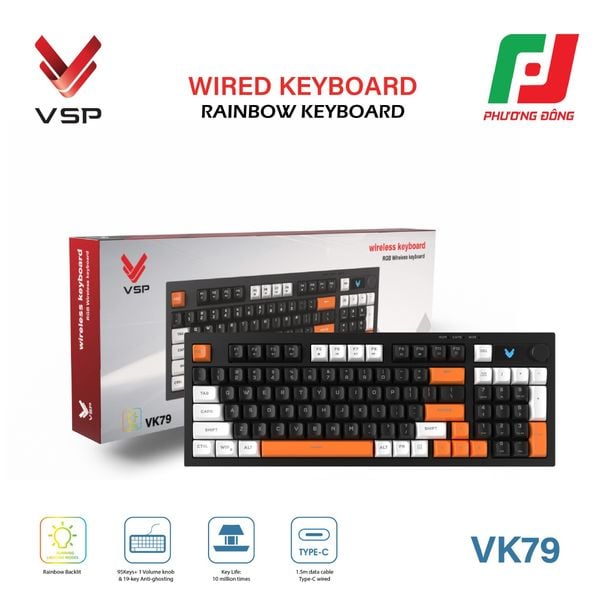  BÀN PHÍM VSP VK79 