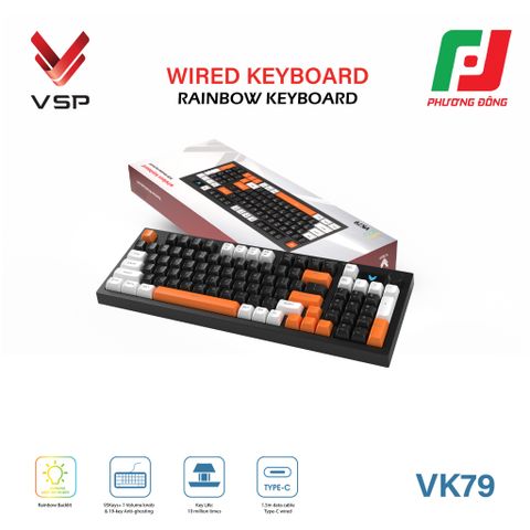  BÀN PHÍM VSP VK79 