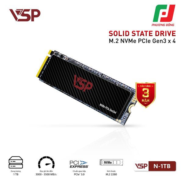  Ổ CỨNG SSD VSP NVMe - PICe ReV3 N-1TB 