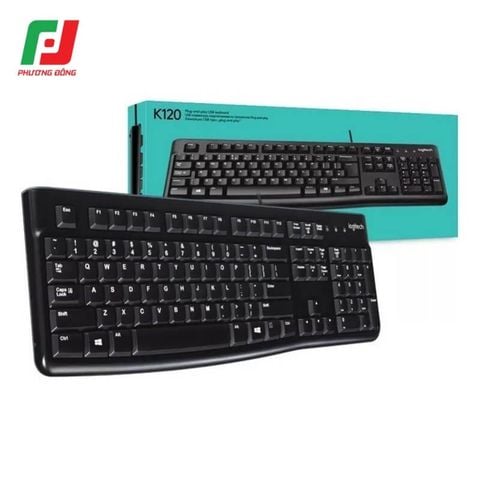  Bàn Phím Logitech K120 USB – Full size 
