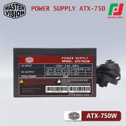 NGUỒN MASTER VISION ATX-750W (CST 230) 