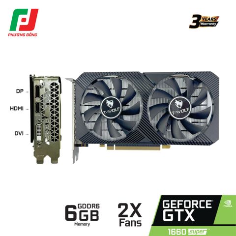  CARD MÀN HÌNH T-WOLF GTX 1660S 6GB 