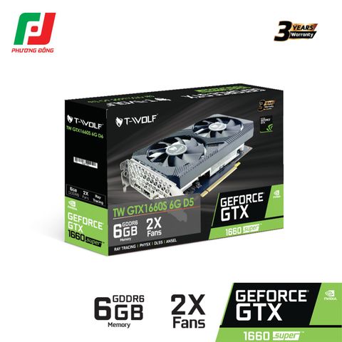  CARD MÀN HÌNH T-WOLF GTX 1660S 6GB 