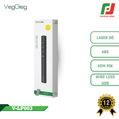  BÚT TRÌNH CHIẾU VEGGIEG LASER ĐỎ - V-LP003 
