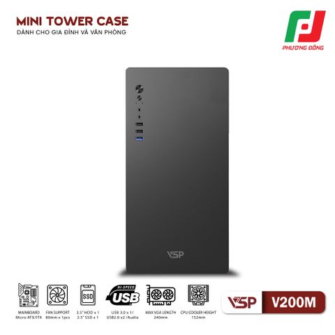  VỎ CASE VSP V200M 