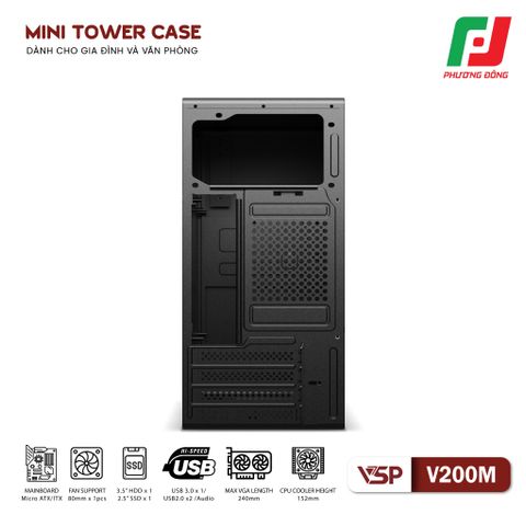  VỎ CASE VSP V200M 
