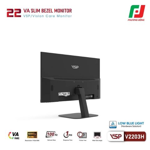  MÀN HÌNH VSP V2203H 21.5 INCH VA 100HZ 1MS 