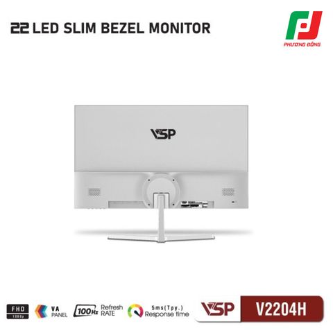  MÀN HÌNH PHẲNG VSP V2204H (21.5INCH/ VA/ FHD/ 100HZ/ 5MS) 