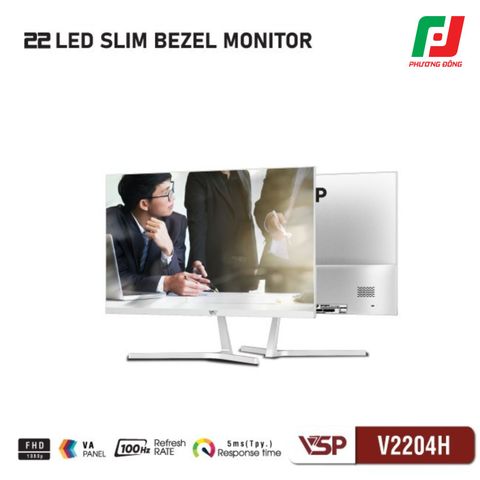  MÀN HÌNH PHẲNG VSP V2204H (21.5INCH/ VA/ FHD/ 100HZ/ 5MS) 