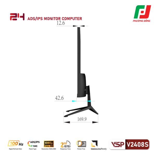  MÀN HÌNH VSP V2408S 23.8