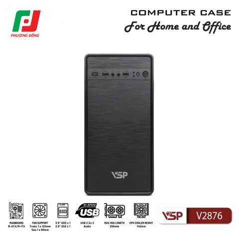  VỎ CASE MÁY TÍNH VSP V2876 