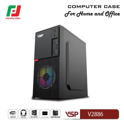  VỎ CASE MÁY TÍNH VSP V2886 