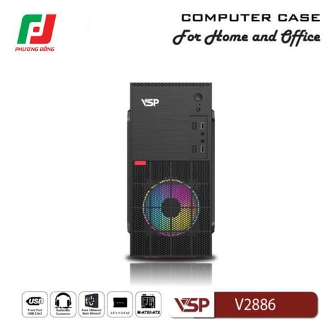  VỎ CASE MÁY TÍNH VSP V2886 
