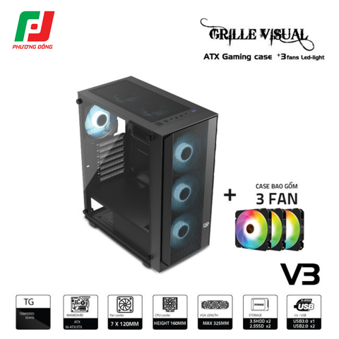  VỎ CASE MÁY TÍNH VSP V3 