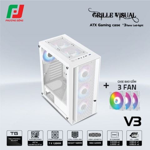  VỎ CASE MÁY TÍNH VSP V3 