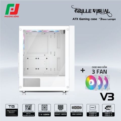  VỎ CASE MÁY TÍNH VSP V3 