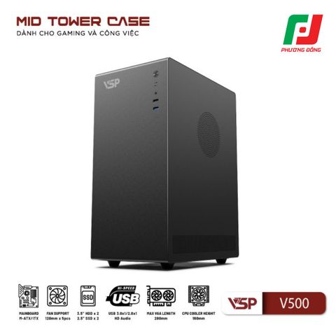  VỎ CASE MÁY TÍNH VSP V500 
