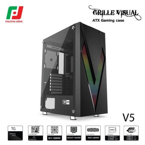  VỎ CASE MÁY TÍNH VSP V5 