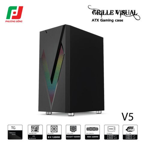  VỎ CASE MÁY TÍNH VSP V5 