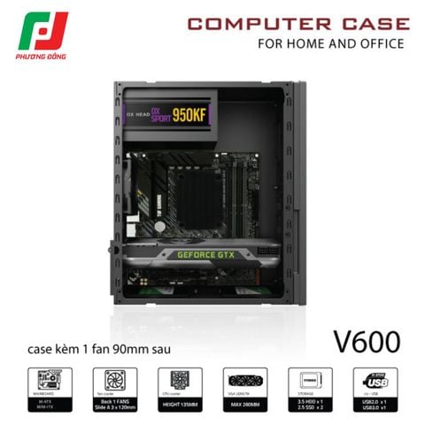  CASE VĂN PHÒNG VSP V600 