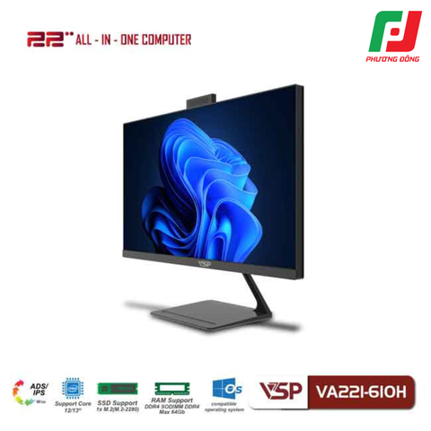  MÁY TÍNH ĐỂ BÀN VSP ALL IN ONE VA221-610H 