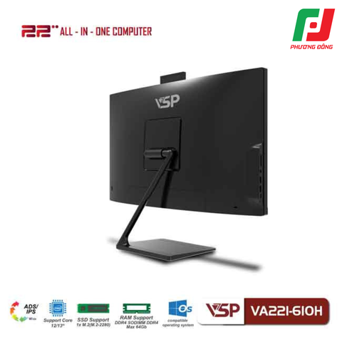  MÁY TÍNH ĐỂ BÀN VSP ALL IN ONE VA221-610H 