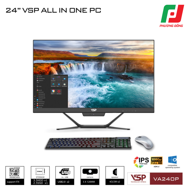  MÁY TÍNH ĐỂ BÀN ALL IN ONE VA240P 