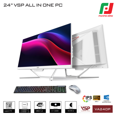  MÁY TÍNH ĐỂ BÀN ALL IN ONE VA240P 