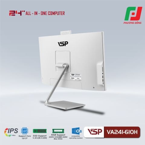  MÁY TÍNH ĐỂ BÀN VSP ALL IN ONE VA241-610H 