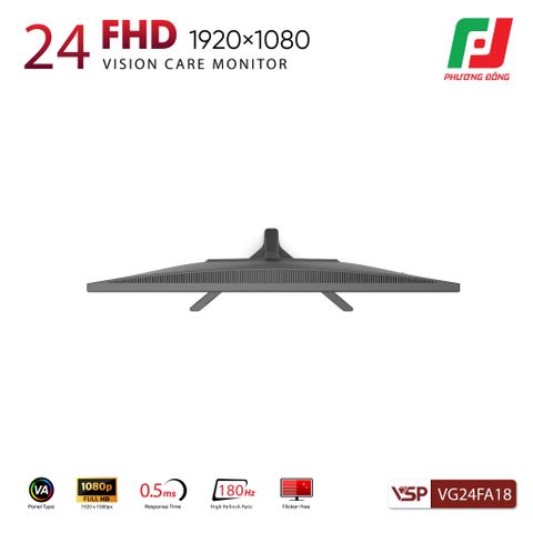  MÀN HÌNH VSP VG24FA18 (23.8INCH/ FHD/ VA/ 180HZ/ 0.05MS) 
